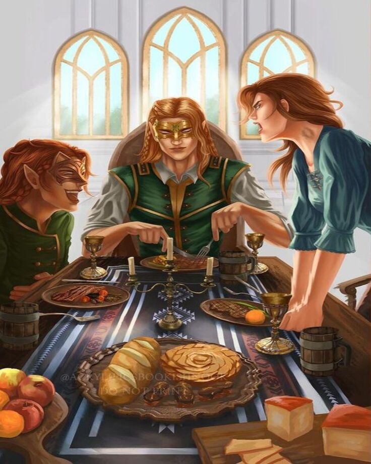 lucien tamlin e feyre